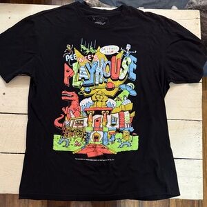 Black Pee-wee's Playhouse Graphic Tee